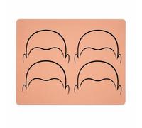 Okiyakusama Skin Silicone for Artists, available in Front and Side View Styles, for Lips, Pink Front Practice Skin