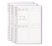 Okiyakusama Softcover Loose Leaf Blank Notebook, Paper Material, For Student Use, Error Correction, 70 Grams per Square Meter Paper Weight, Minimalist, style to 1, size to 1