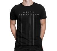 OKJH Death Stranding Graphic T-Shirt Hideo Kojima Video Game Tee Black