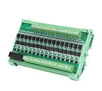 OKJHFD 16-Channel Plc Amplifier Board with Isolation Relay, Npn Input and Output, 12-36v Dc - Ideal for Industrial Automation and Control Systems