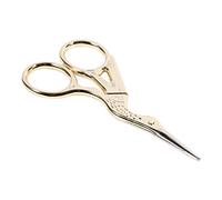 OKJHFD 1Pc Scissors, Crane Design Sewing Scissors, Vintage Stork Shape Sewing Scissors for Embroidery, Craft, Needle Work, Art Work(gold)