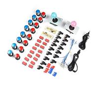 OKJHFD Accessories for A-rcade Zero Delay USB Encoder DIY Kit Set Game USB Cable LED Button for LED Arcade Buttons Joysticks,Enhance Your Arcade Gaming Experience