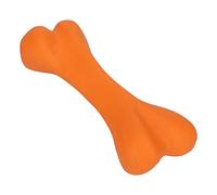 OKJHFD Dog Bone Toy,Indestructible Dog Chew Toy,Rubber Bite Resistant Teeth Grinding Cleaning Bone Toy Boredom Breaker for Small Medium Large Breeds (S)