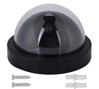 OKJHFD Dummy Cameras, MR-02Y Dummy Fake Dome Surveillance Security Camera Simulated Decoy Camera with 1pcs LED Light for Effective Deterrence, Indoor and Outdoor Use