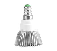 OKJHFD E27/E14/GU10 LED Grow Light, 85-265V 18W 18 LED Full Spectrum LED Grow Light for Indoor Plant(E14)