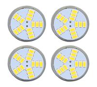 OKJHFD LED Replacement for Kit, 4Pcs MR11 LED Bulb 5W 500lm Bulb Replacement with 15 Beads Double Pin Base for Spotlight Landscape Lamp (Warm White)