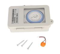 OKJHFD Mechanical Time Switch, Multi Function Convenient Timer Control Switch for Home Kitchen 100-240V AC