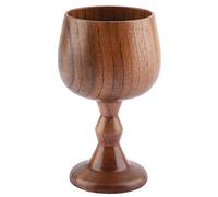 OKJHFD Multi Functional Wooden Goblet Wine Cup Healthy Wooden Cup Elegant Coffee Wine Grape Drinking Mugs Multi Functional Wood Cup for Drinking