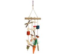 OKJHFD Rabbits Cage Hanging Chew Toys,Hamster Hanging Chew Treats Snacks,Cage Hanging Toys Boredom Breaker for Bunny Guinea Pig Chinchillas Gerbil Hamster and Other Small Pets