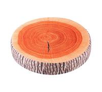 OKJHFD Round Wooden Tree Soft Office Pillow,Tree Wood Slice Memory Foam Soft Throw Cushion Log Pillow,Plush Seat Cushion,Hip Stump Cushion, Suitable for Home, Sofa, Bedroom, Living Room Decoration