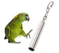 OKJHFD Stainless Steel Bell Toys,Bird Parrot Bell Toy with Sweet Sound,Bell Hanging Toy for Bird Parrot Macaw African Greys Cockatoo Parakeet Cockatiel Conure Budgie Cage (Large)