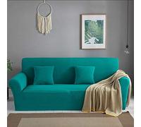OKJK Elastic Sofa Covers,waterproof Universal Polar Fleece,for Living Room Bedroom Sofa Protector Settee Covers (E,3seater 190-230cm)
