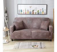 OKJK Stretch Floral Printing Sofa Covers, Sofa Slipcover 1/2/3/4 Seater,Universal,Apply To Living Room Corner,L Shap Sofa (8,4-Seater 235-300cm)