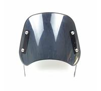 OKJSRPW Motorcycle Fairing Black LENS Lamp Protector ABS Plastic Fairing Motorcycle Front Windshield Windscreen Wind Deflector Motorcycle Accessories(Smoke)