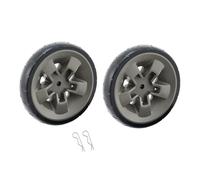 Oklagarden 8 Inch Metal Grill Wheels for Weber Genesis II & II LX 200 300 400 600 Series Grill Replacement Parts 67445