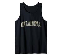 Oklahoma Camo Pattern Camouflage Pride Tank Top