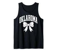 Oklahoma Cute Bow for Women Girls Sisters Daughters Kids Men Tank Top