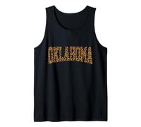 Oklahoma Leopard Cheetah Pattern Vintage Pride Tank Top