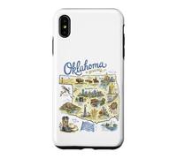 Oklahoma, OK USA, Maps, Icons Case for iPhone XS Max
