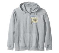 Oklahoma, OK USA, Maps, Icons Zip Hoodie