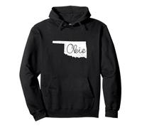 Oklahoma Okie Vintage Distressed Pullover Hoodie