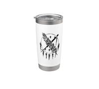 Oklahoma Osage Nation Shield State Flag Stainless Steel Insulated Tumbler
