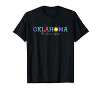 Oklahoma - Retro Pastel Sunshine - Classic T-Shirt