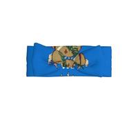 Oklahoma State Flag Baby Bow Headband Soft Skin-Friendly Comfort Keep Warm Newborn Daily Wearing