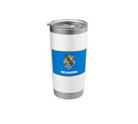Oklahoma State Flag Stainless Steel Insulated Tumbler