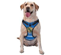 Oklahoma State Flag X-Large Printed pet Traction Vest for Pets to wear When Walking The Dog or Climbing Mountains