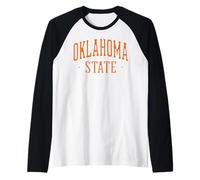 Oklahoma State Pride Classic Oklahoma Vintage Raglan Baseball Tee