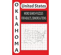 Oklahoma USA Word Puzzle Book: The Ultimate Word Search Book for Adults, Seniors, and Teens | Large Print Edition | Brain Training Adventure: 50 Exciting Puzzles!