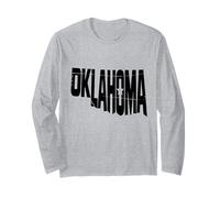 Oklahoma Vintage Retro 70s Style American National Park Long Sleeve T-Shirt