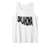 Oklahoma Vintage Retro 70s Style American National Park Tank Top