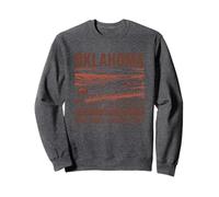 Oklahoma Wide Wind Rooted Sky 1907 Sweatshirt