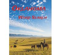 Oklahoma Word Search: Large Print Easy-to-Read print about U.S. States, Landmarks, History and more: 8.5×11in, 143 pages, 60+ Puzzles - Gift for Vacations, Holidays, Free Time