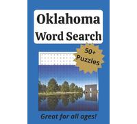 Oklahoma Word Search Puzzle Book: 50+ Word Search Puzzles all about Oklahoma