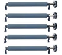 OKLILI Transfer Platen Roller Kit with Bearing Bushings Gear Compatible with Zebra ZD220 ZD230 ZD888 Thermal Lable Barcode Printer (5Kits ZD220T ZD230T ZD888T P1080383-703)