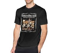 OKLUGGVH Incarnate Men's The Charlie Daniels Short Sleeve T-Shirt(Large)