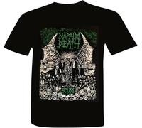 OKLUGGVH xiejun Men's AlanSPerez Napalm Death Men's Fashion T-Shirt Black(XX-Large)