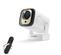 Oklumi Projector, Oklumi Pivot 2 Projector, 2025 Upgrade O klumi P rojector, Mini Portable P rojector 4k Ultra HD Wifi Bluetooth, 180° Adjustment Display Auto Keystone Correction for Home Theater (A)