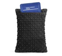 okmaba Hysterectomy Recovery Pillow with Hot/Cold Pack Pocket - Abdominal Surgery Recovery Pillow for Women, C-Section & Tummy Tuck Must Haves, Post Op Support Cushion (Black)