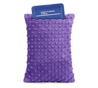 okmaba Hysterectomy Recovery Pillow with Hot/Cold Pack Pocket - Abdominal Surgery Recovery Pillow for Women, C-Section & Tummy Tuck Must Haves, Post Op Support Cushion(Purple)