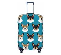 OKMIJNUHBY Desert Sand Camel (1) Elastic Luggage Cover â€“ Universal Travel Suitcase Protector with Double-Sided Print, Dust & Scratch Resistant Elastic Bag Cover for Business and Vacation Travel