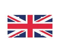 OKMIJNUHBY License Plate The Union Jack Aluminum Vanity Plate, 6"X12" Rust Free Uk Flag Car Accessory For Uk Truck Garage Decor