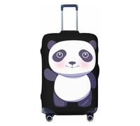 OKMIJNUHBY Panda Elastic Luggage Cover â€“ Universal Travel Suitcase Protector with Double-Sided Print, Dust & Scratch Resistant Elastic Bag Cover for Business and Vacation Travel