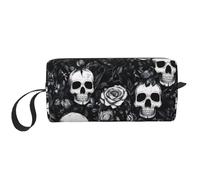 OKMIJNUHBY Portable Minimalist Carry Pouch â€“ Lightweight 600d Polyester Oxford Storage Bag with Full-Print Dual-Sided Design, Ideal for Travel, Gym, School & Daily Organization