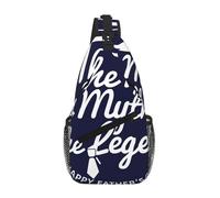 OKMIJNUHBY The Man·The Muth·The Legend Men'S Casual Chest Crossbody Bag – Lightweight & Spacious Front Bag With Multi Pockets – Perfect For Travel, Work & Daily Use
