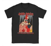 OKMN76huc Acid Bath T Shirts Cotton Clothes Novelty Summer T-Shirt Black XXL