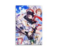 OKMNJU Anime PosterKill The Girl Poster Decorative Painting Canvas Wall Posters And Art Picture Print Modern Family Bedroom Decor Posters 20x30inch(50x75cm)